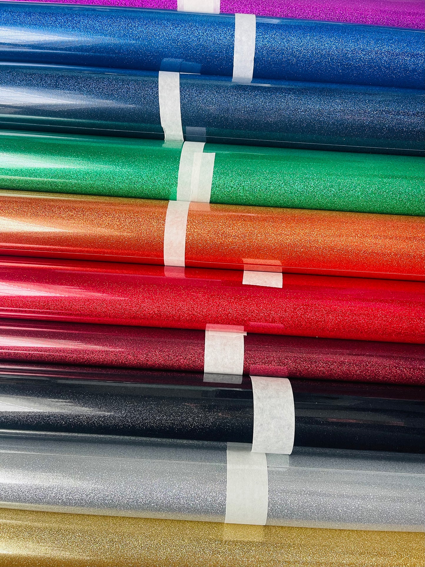 CUSTOM Glitter Puff Trucker Hat (*see pictures for color chart)