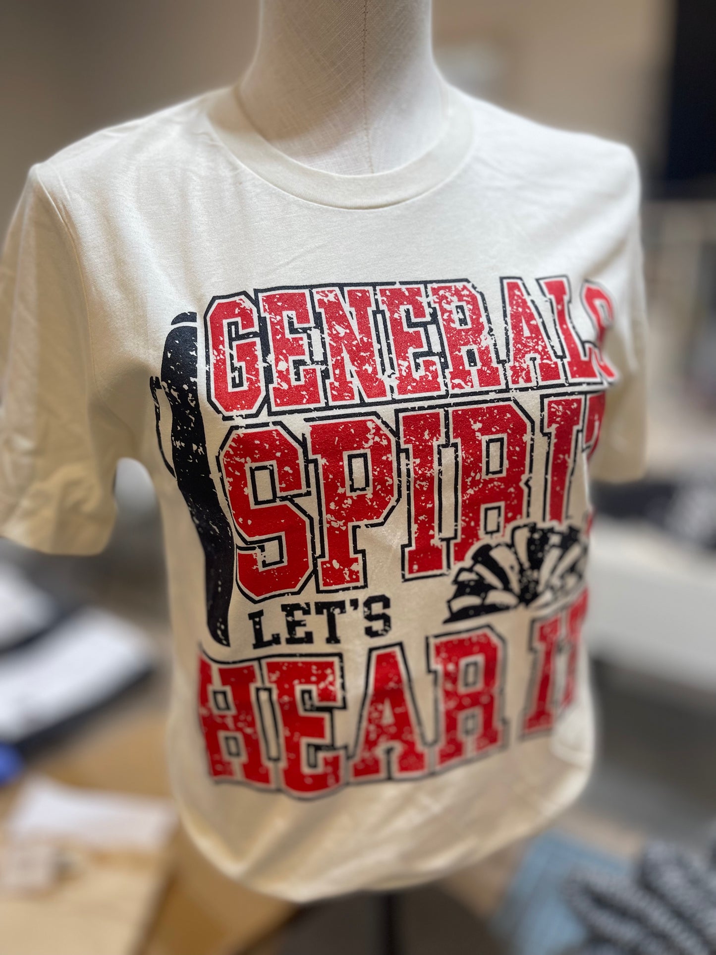 ** ADULT SMALL- Generals Spirit, Let’s Hear it! RTS