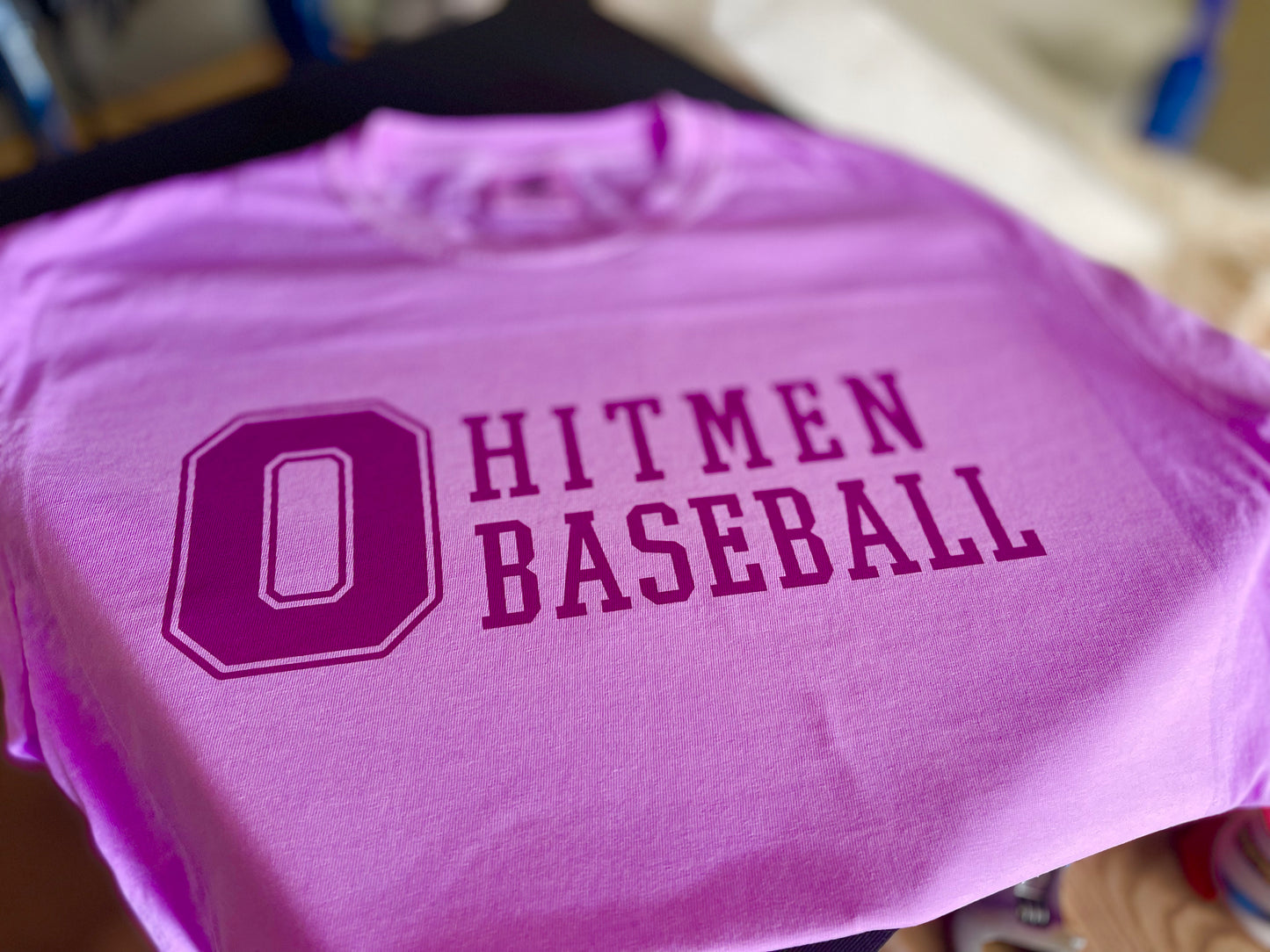 NEON DROP SHADOW NUMBER Tees- BRIGHTS