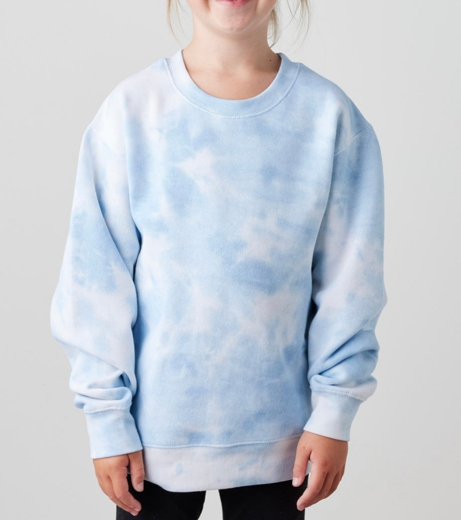Jesus Knows Best Tie Dye Sweatshirt