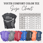 NEON DROP SHADOW NUMBER Tees- BRIGHTS