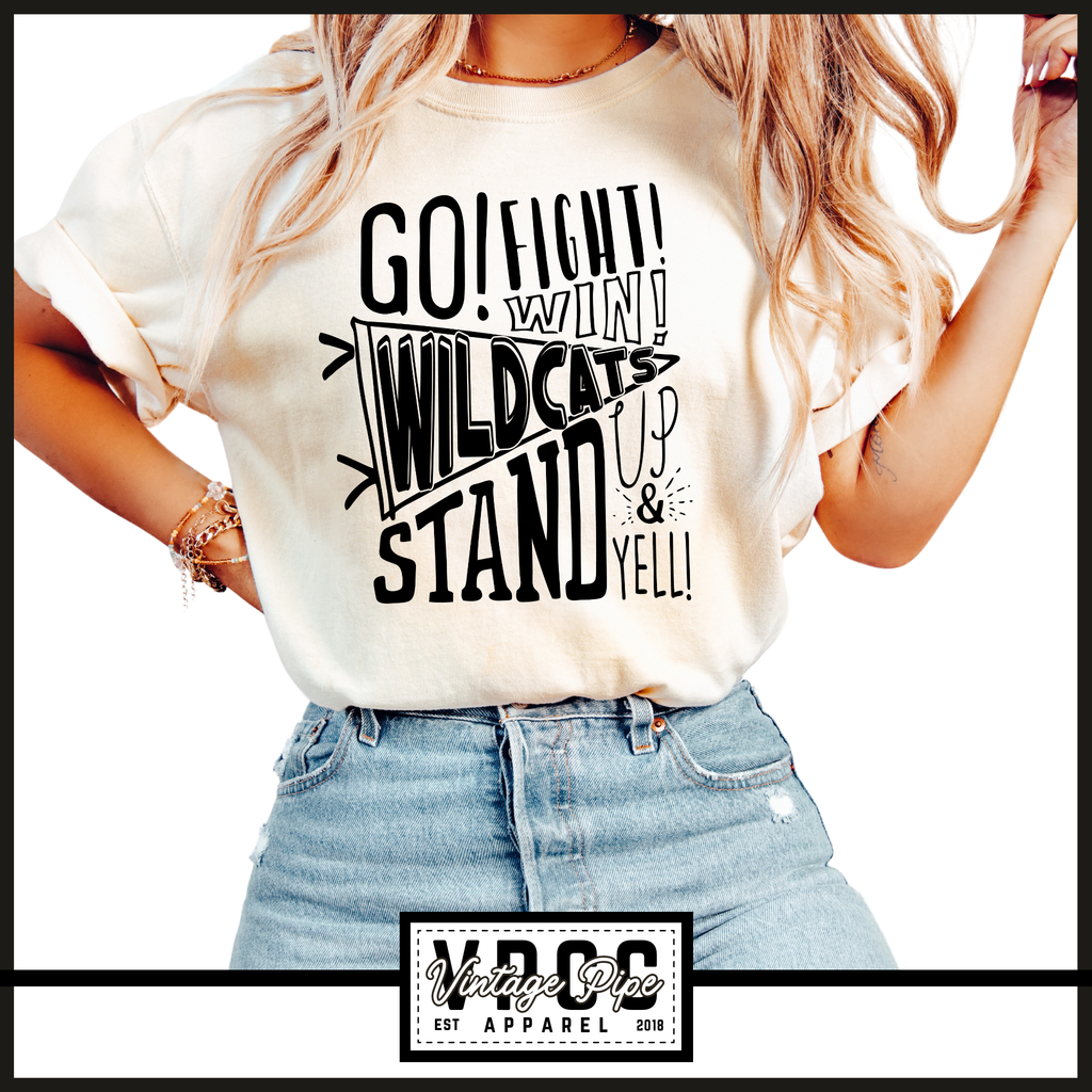 GO FIGHT WIN- WILDCATS