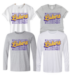 64000- MILLERSPORT LAKERS- UNISEX TEE YOUTH & ADULT- LAKERS SCRIPT-2