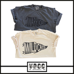 CUSTOMIZE ME- NEURTAL MASCOT PENNANT- Comfort Color Short Sleeve, Long Sleeve, Crop Tees and Crew Sweatshirts