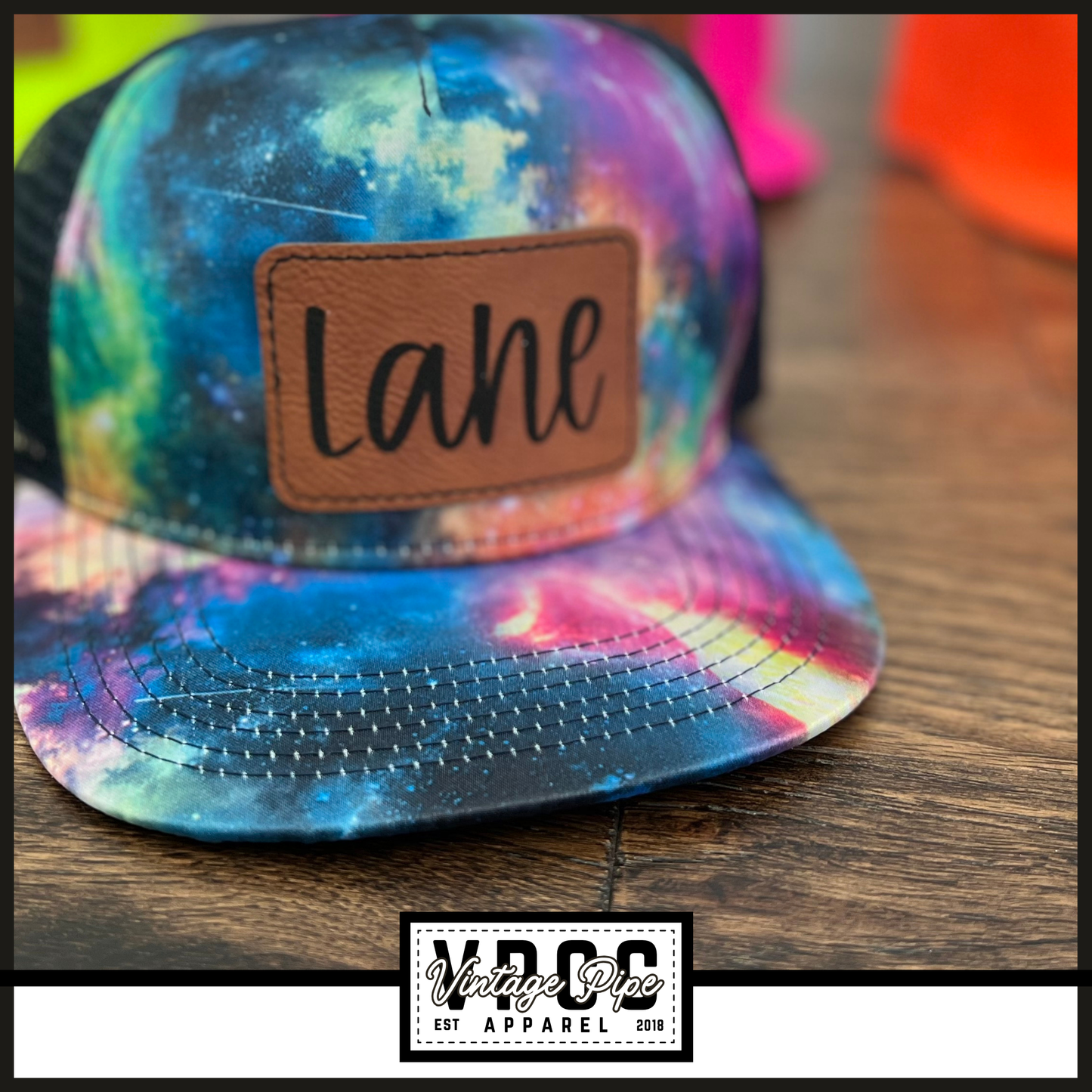 Youth Galaxy navy mesh back Snapback Hats