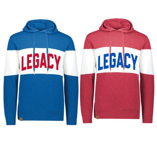 229563 Varsity Striped Hoodie- LEGACY