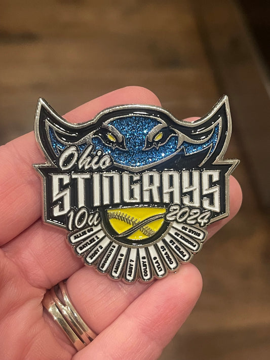 Custom Trading Pin Inquiry (minimum QTY 250)