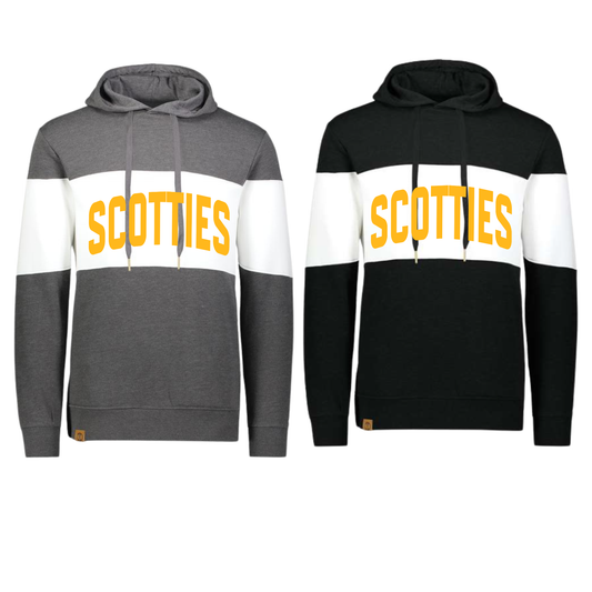 229563 Varsity Striped Hoodie- SCOTTIES