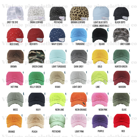 Custom Varsity Patch Hats