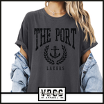 THE PORT- Comfort Color Short Sleeve, Long Sleeve, Crop Tees and Crew Sweatshirts