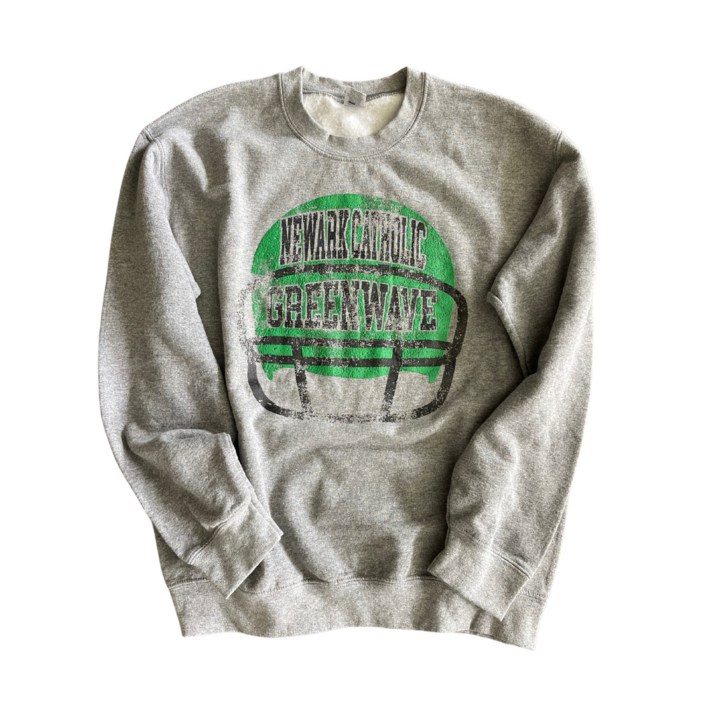 ADULT MEDIUM- NEWARK CATHOLIC FOOTBALL- CREW SWEATSHIRT- RTS