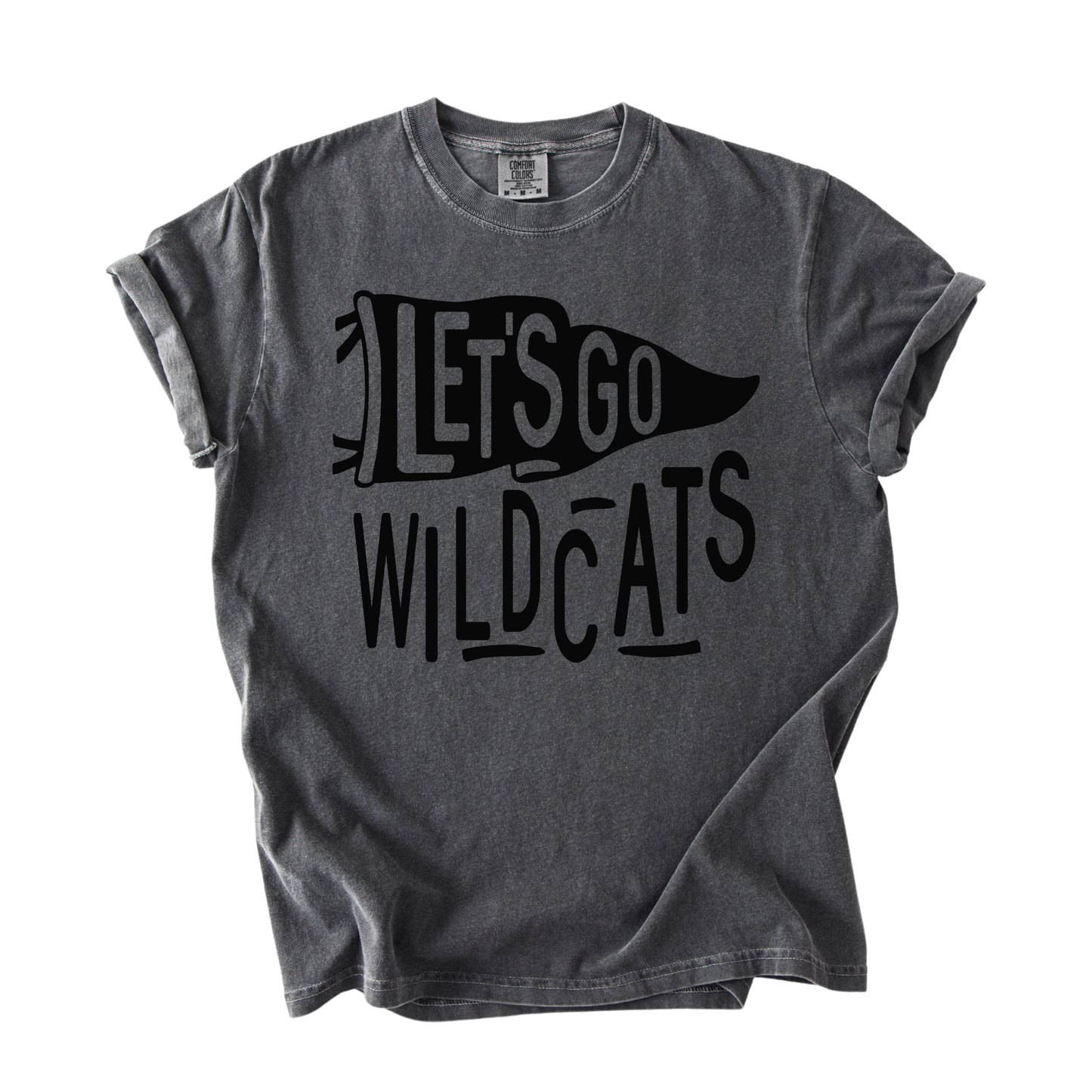 1717 LET'S GO WILDCATS PENNANT WILDCATS- PEPPER