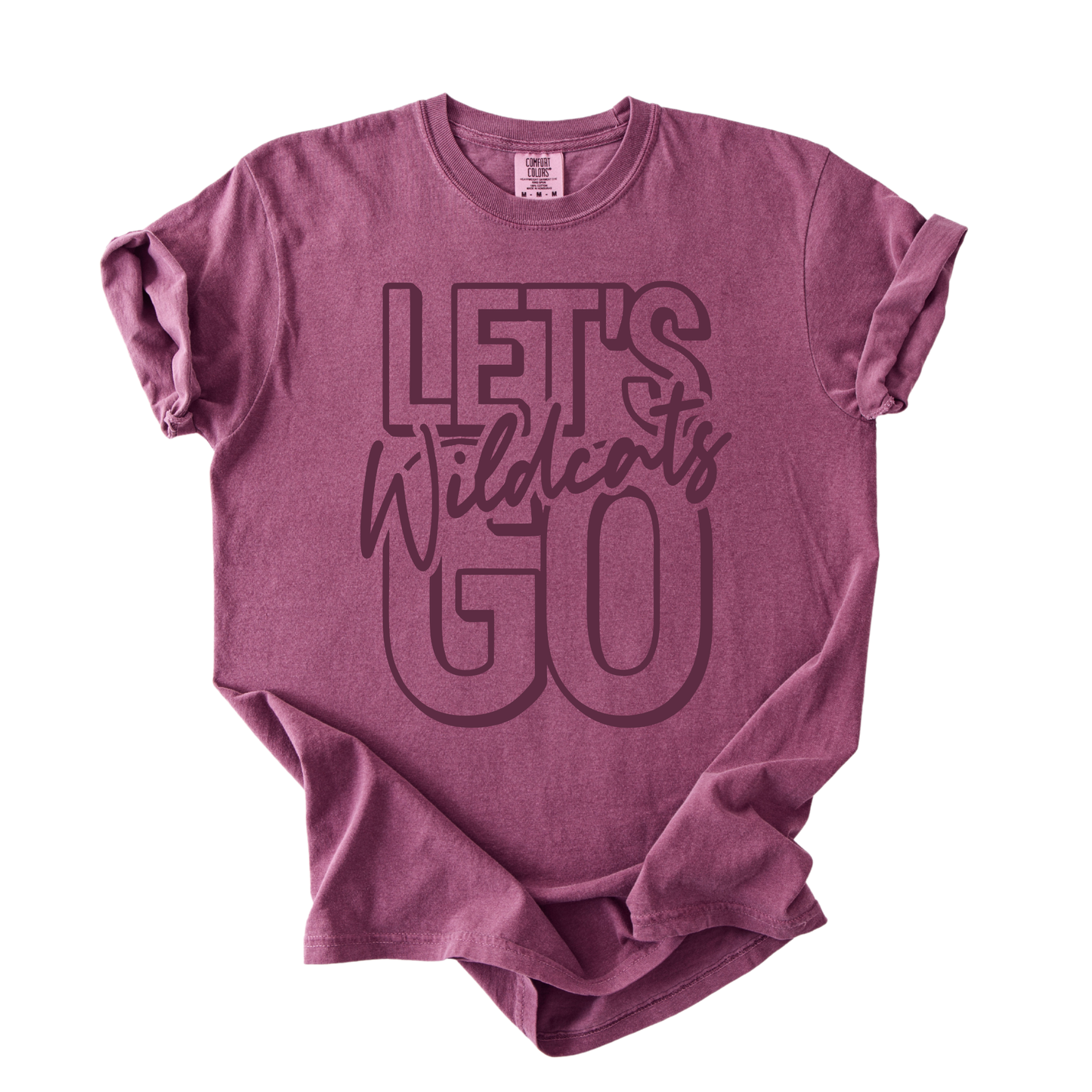 1717 LET'S GO WILDCATS WILDCATS- MAROON