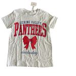 YOUTH SMALL- LICKING VALLEY PANTHERS CHEERLEADING- TEE- RTS