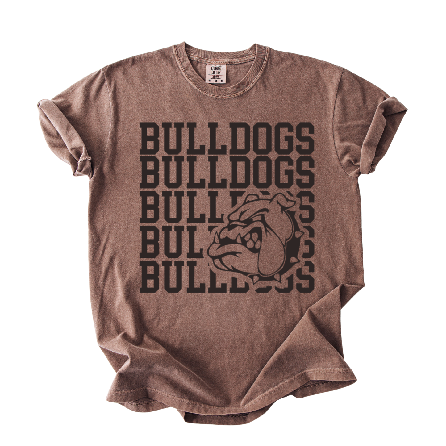 1717 STACKED BULLDOGS- ESPRESSO