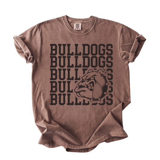 1717 STACKED BULLDOGS- ESPRESSO