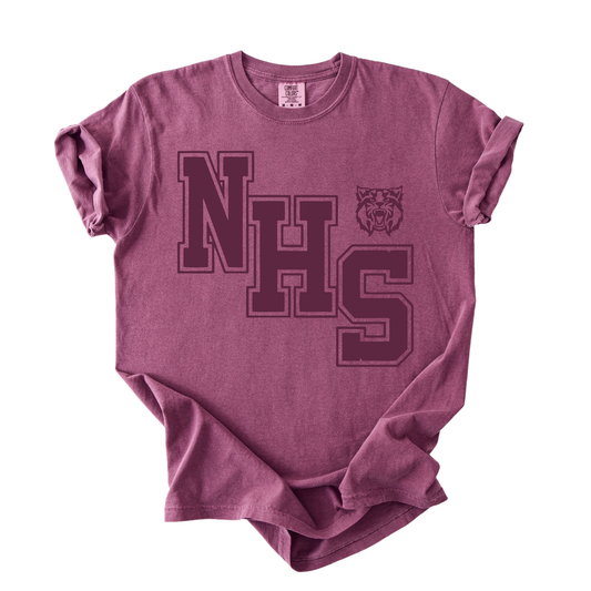 1717 NHS WILDCATS- MAROON