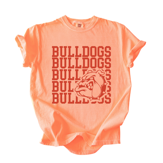 1717 STACKED BULLDOGS- MELON