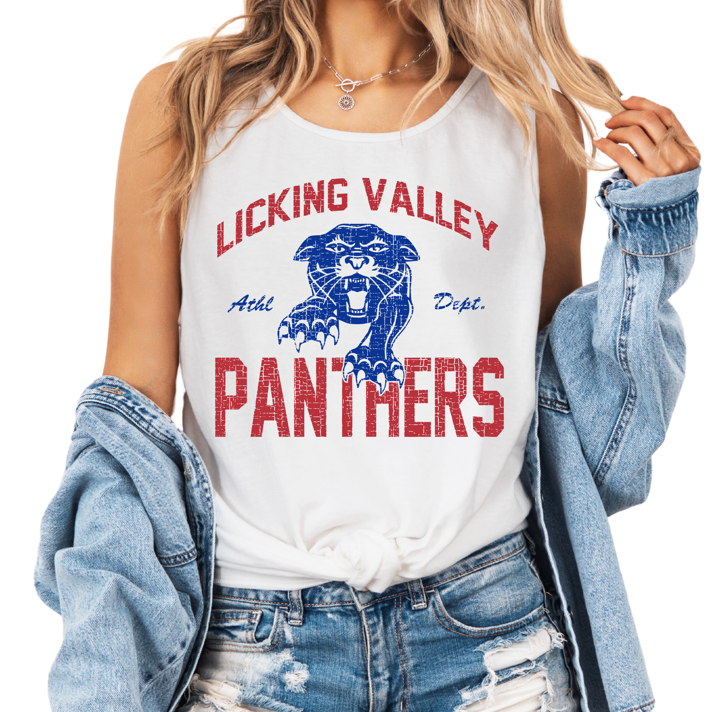 9360 PANTHERS ATHL DEPT - Comfort Colors ® brand Unisex Tank