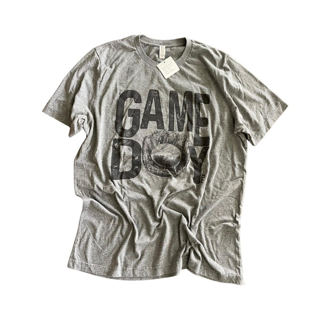 ADULT XLARGE- BASEBALL GAME DAY- TEE- RTS