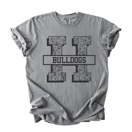1717 NOTEBOOK H BULLDOGS- GREY