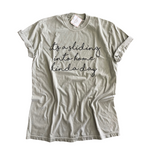 ADULT MEDIUM- SLIDING IN TO HOME KINDA DAY- COMFORT COLOR TEE- RTS