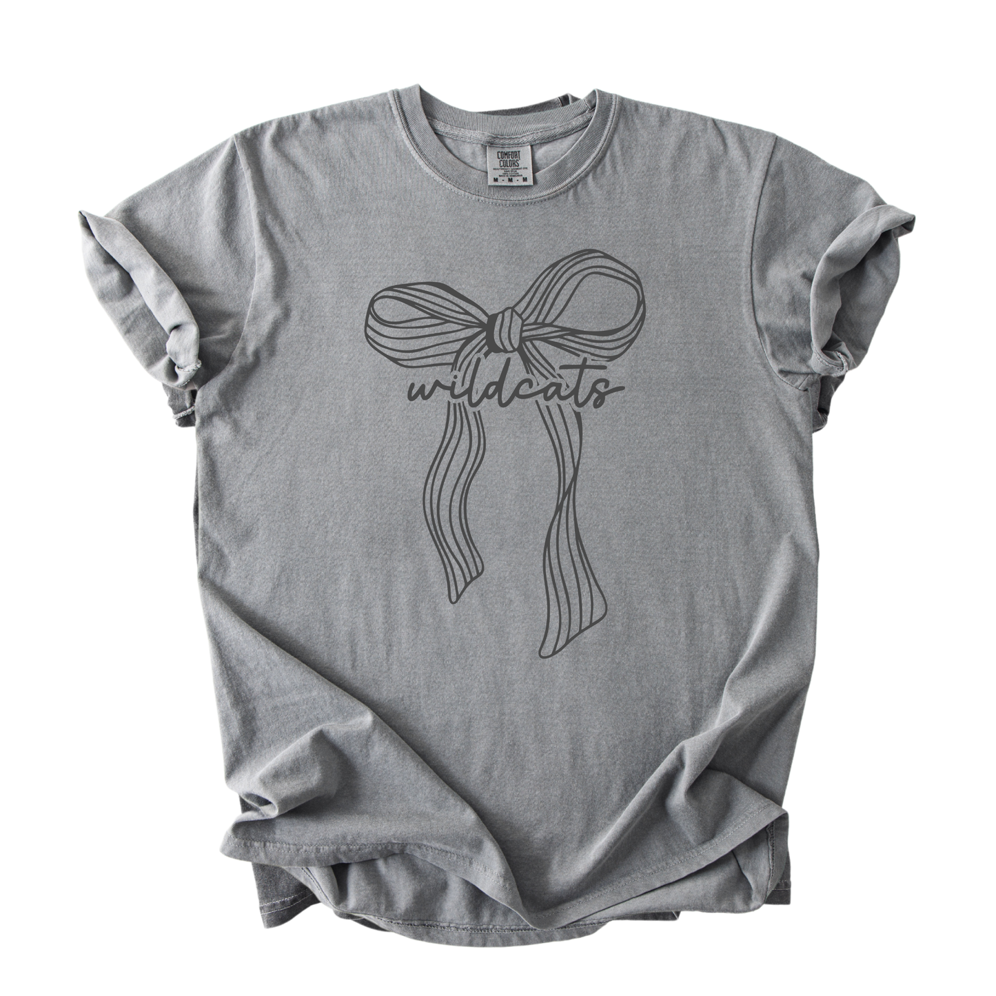 1717 COQUETTE BOW WILDCATS- GREY