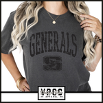 VINTAGE GENERALS- Comfort Color Short Sleeve, Long Sleeve, Crop Tees and Crew Sweatshirts