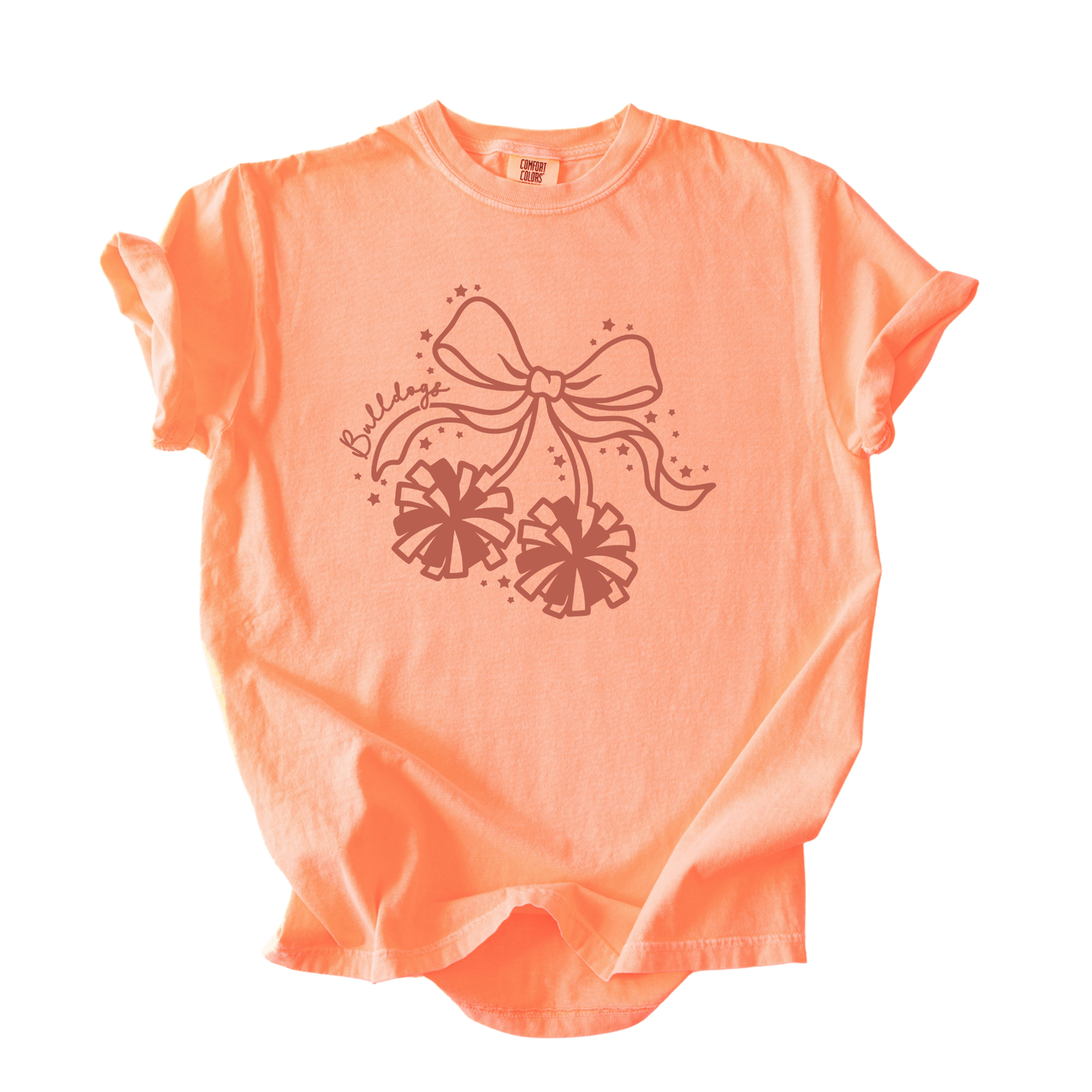 1717 CHERRY POM POMS BULLDOGS- MELON