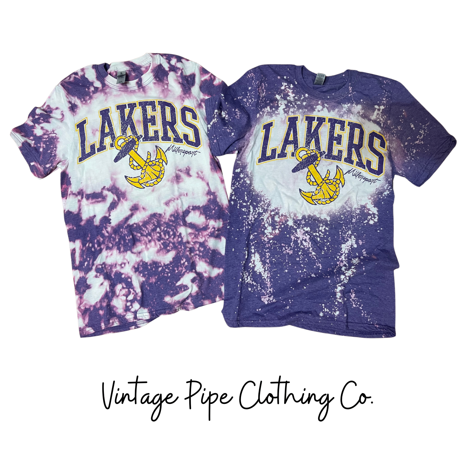 90’s Bleached Tee- Lakers