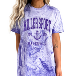 1745- MILLERSPORT LAKERS- TEES & SWEATSHIRTS- Purple Blast- THROWBACK FULL-1