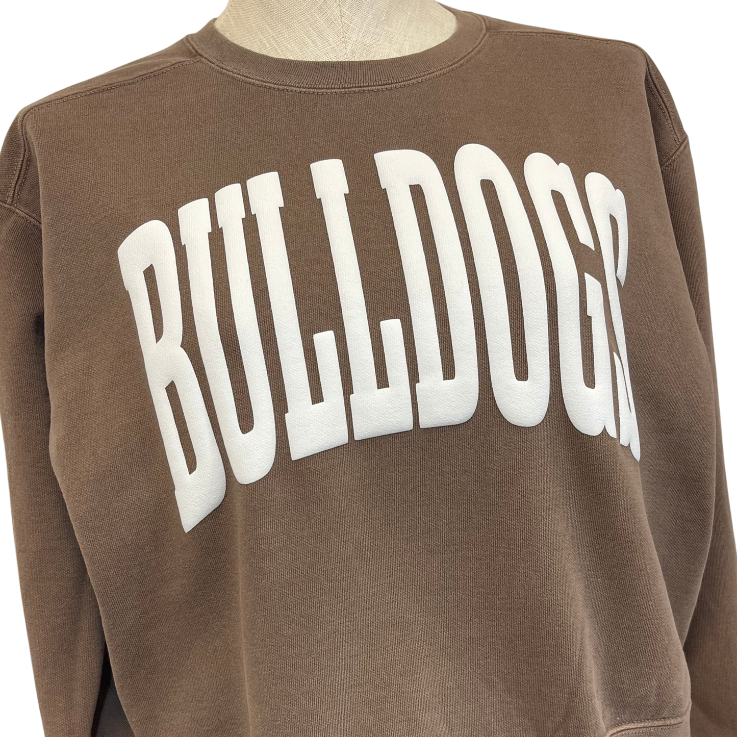 WHITE PUFF MASCOT SWEATSHIRTS AND HOODIES