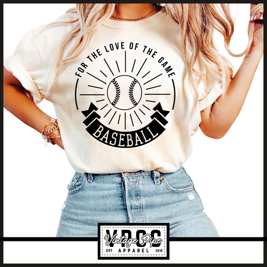 FOR THE LOVE OF BASEBALL