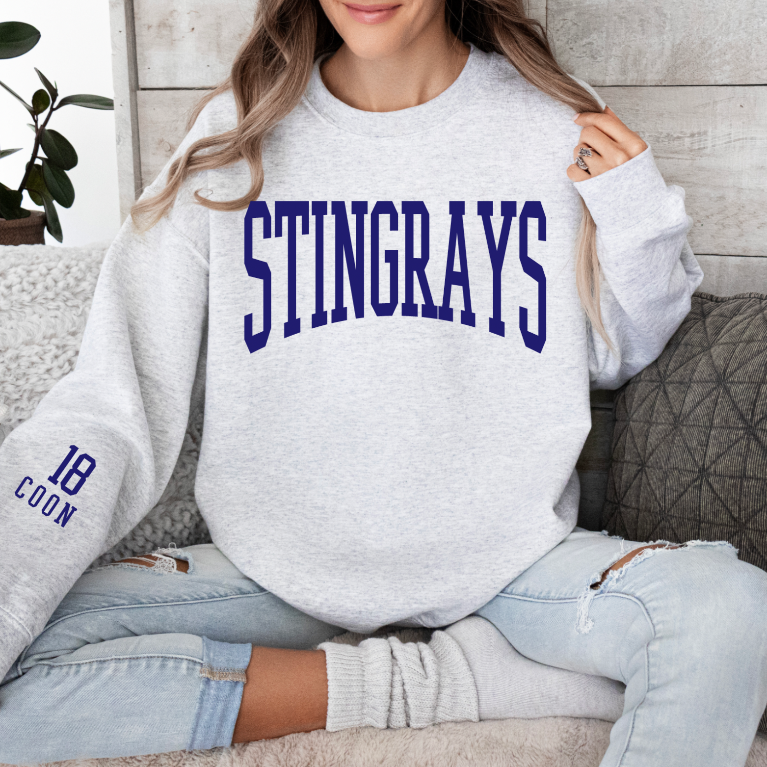 Stingrays Mascot Sweatshirt