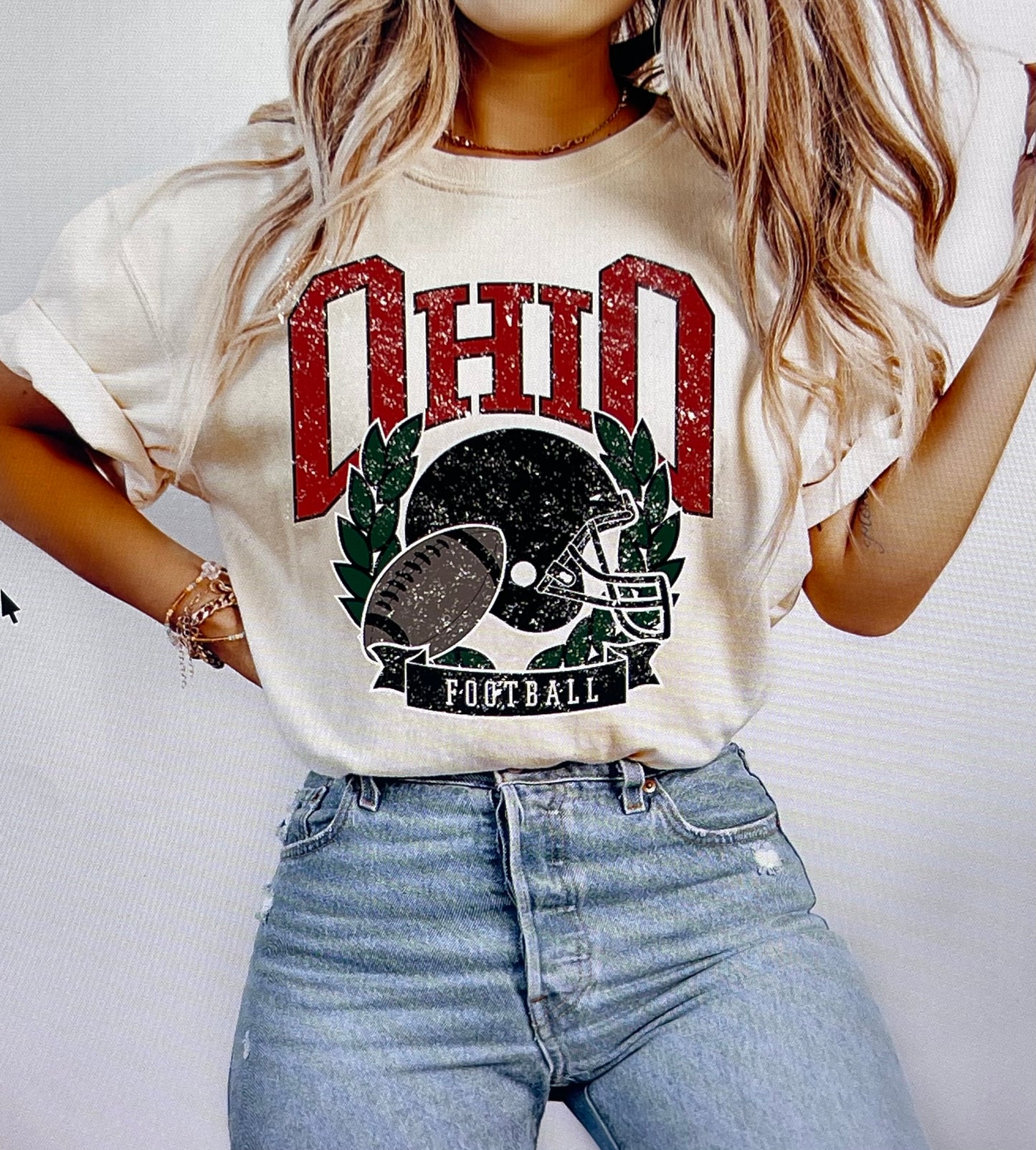 1717 Ohio Football Comfort Color Tees (Unisex)