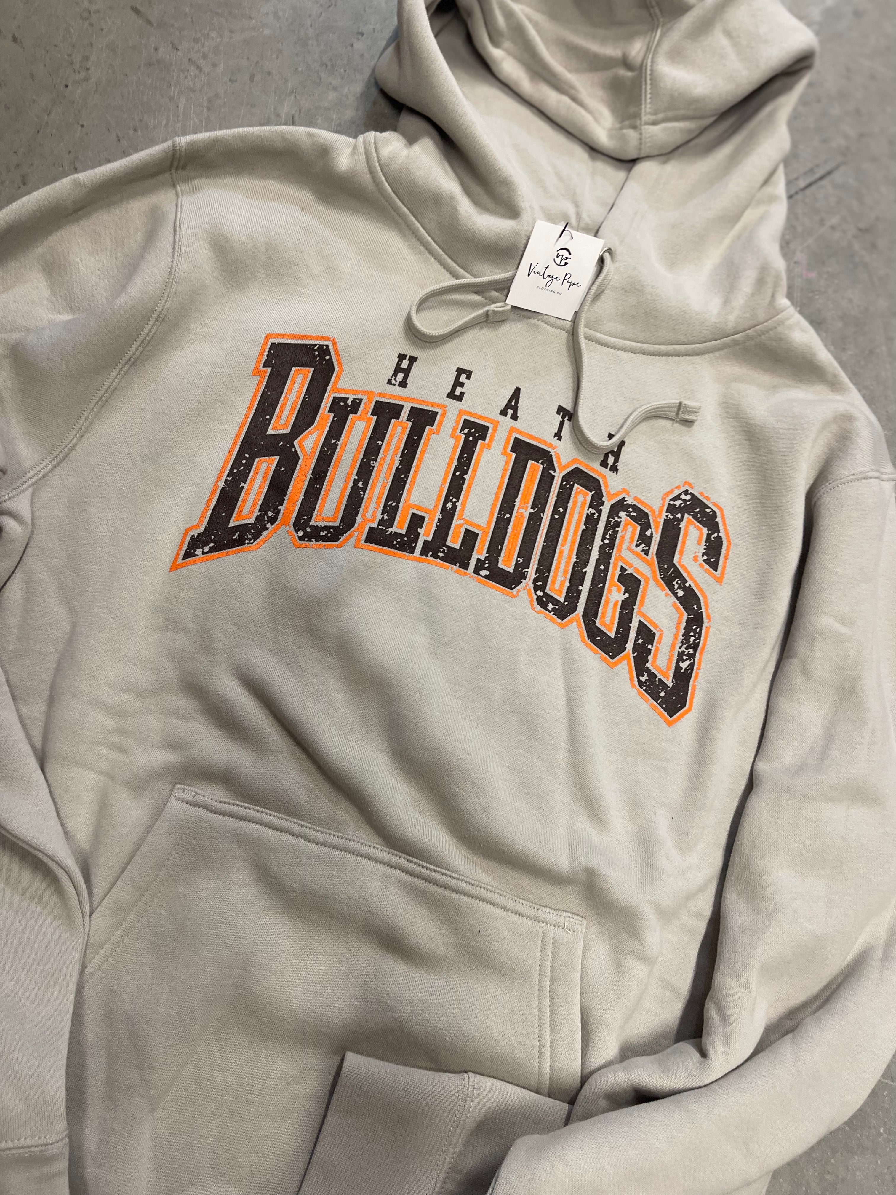 Heath Bulldogs Hoodie- (Small-1) RTS