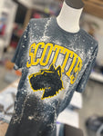 ADULT XL- BLEACHED SCOTTIES 90'S TEE- RTS