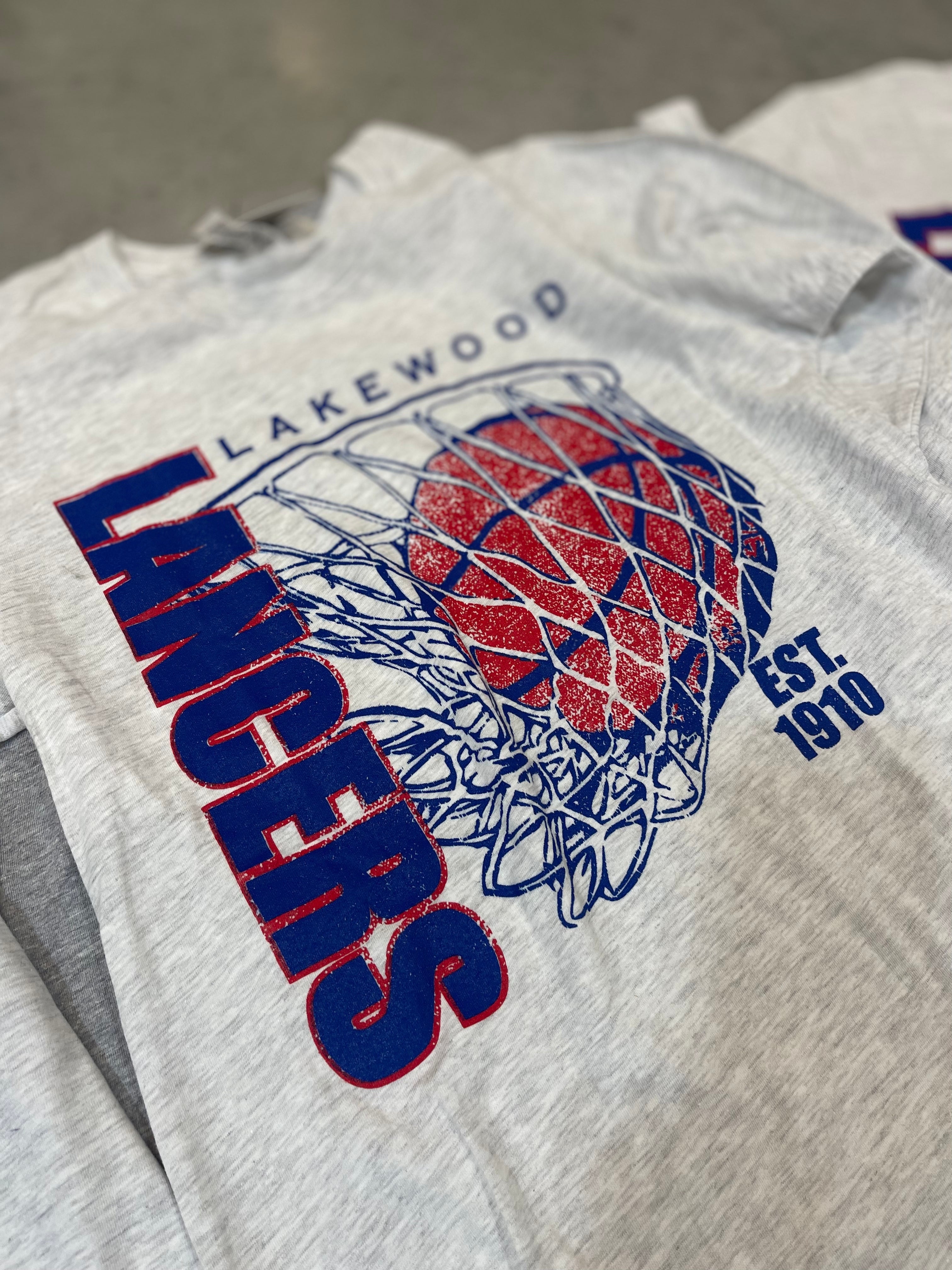 Lancers Basketball Long Sleeve Tee- RTS (Small)