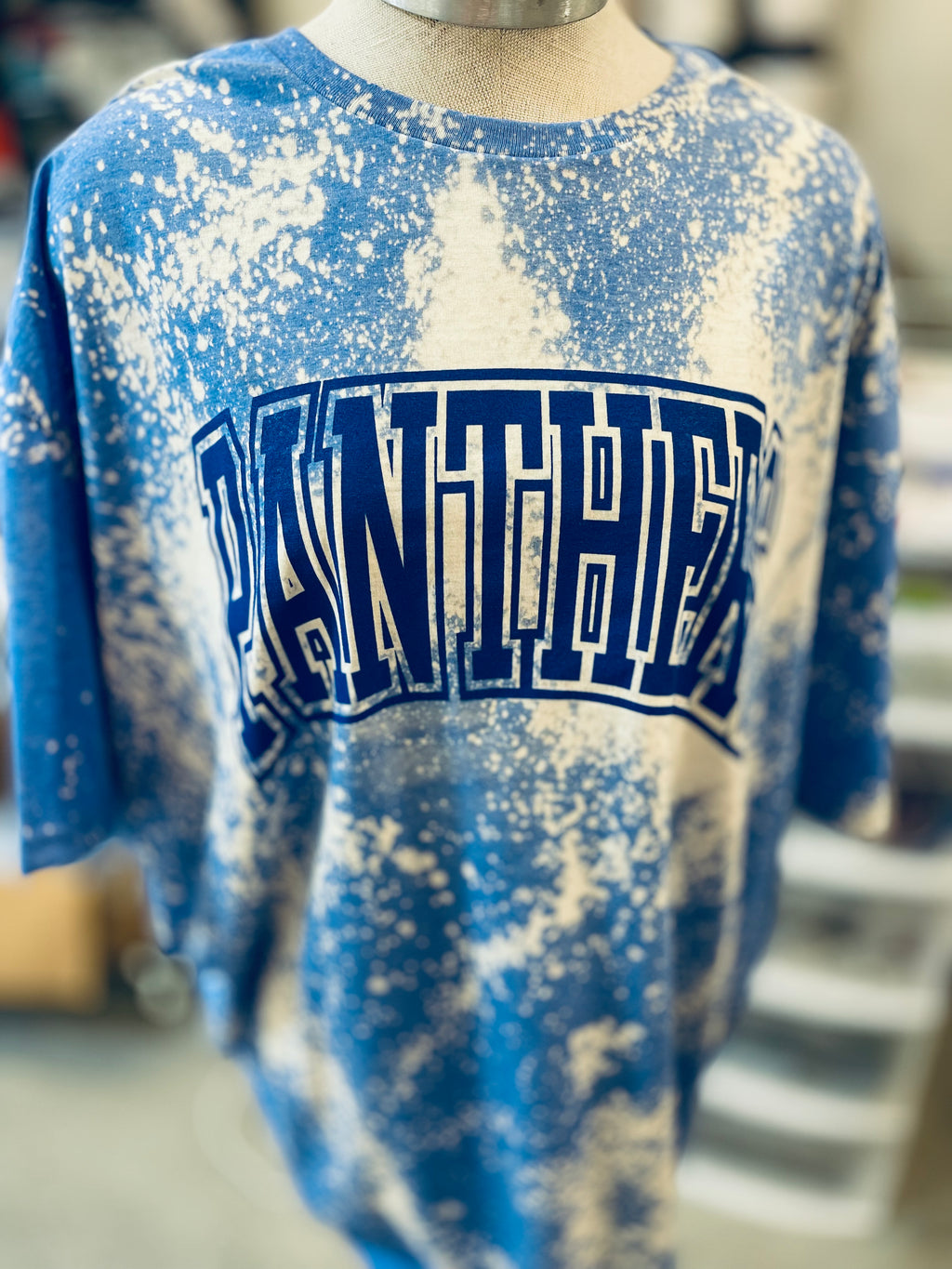 BLEACHED PANTHERS TEE- RTS (2X-2)