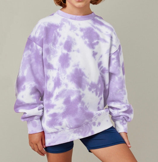 Jesus Knows Best Tie Dye Sweatshirt