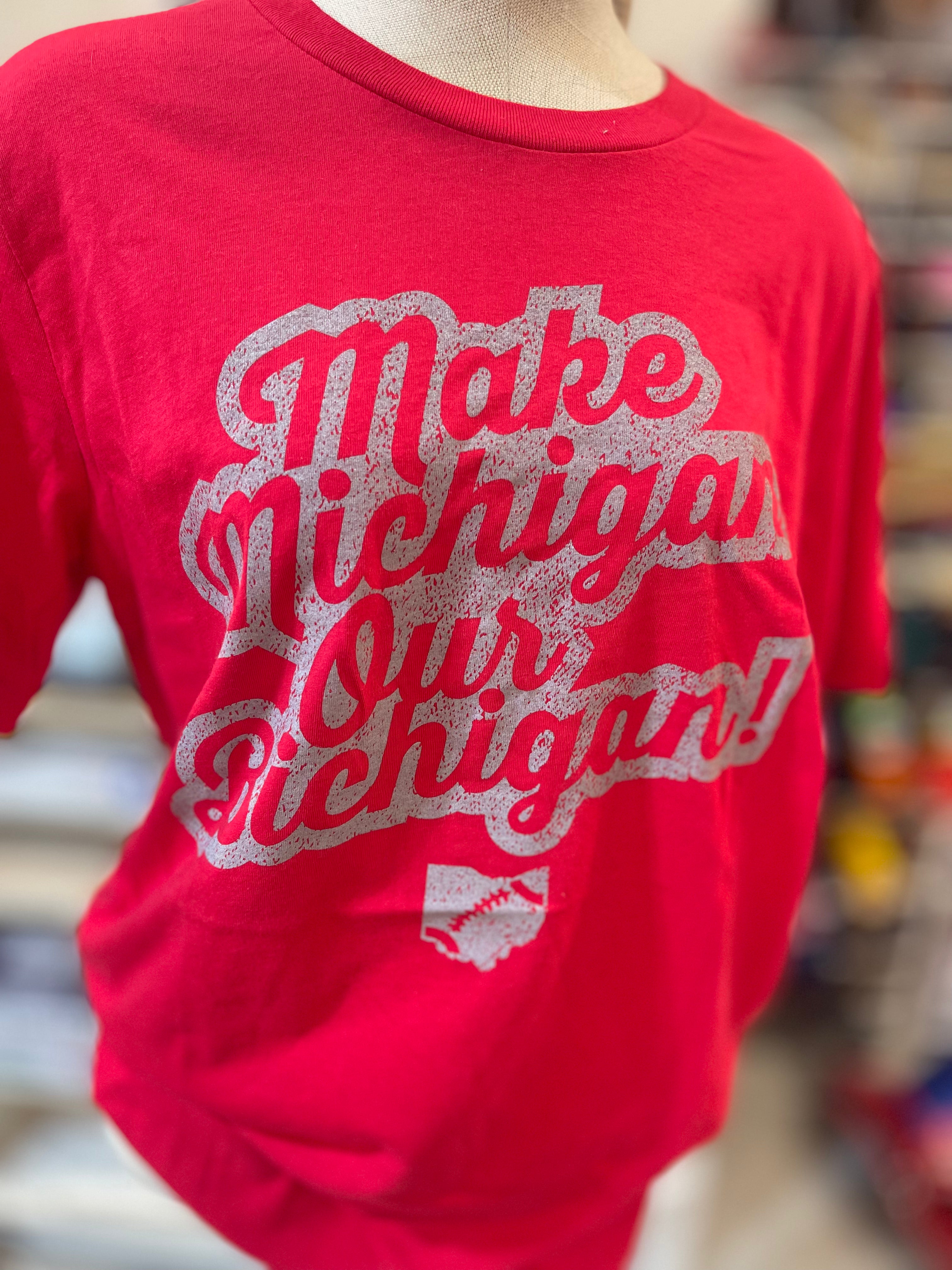 Make Michigan our Bichigan! Tees RTS