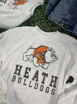 YOUTH HEATH BULLDOGS MASCOT SWEATSHIRTS- RTS