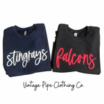 Toddler, Youth & Adult Custom Puff Sweatshirts