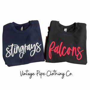 Toddler, Youth & Adult Custom Puff Sweatshirts