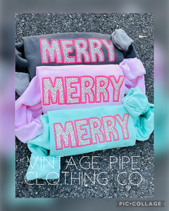 Merry Merry Merry Christmas Sweatshirt
