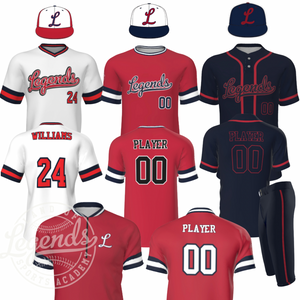 Legends Baseball Uniform Package