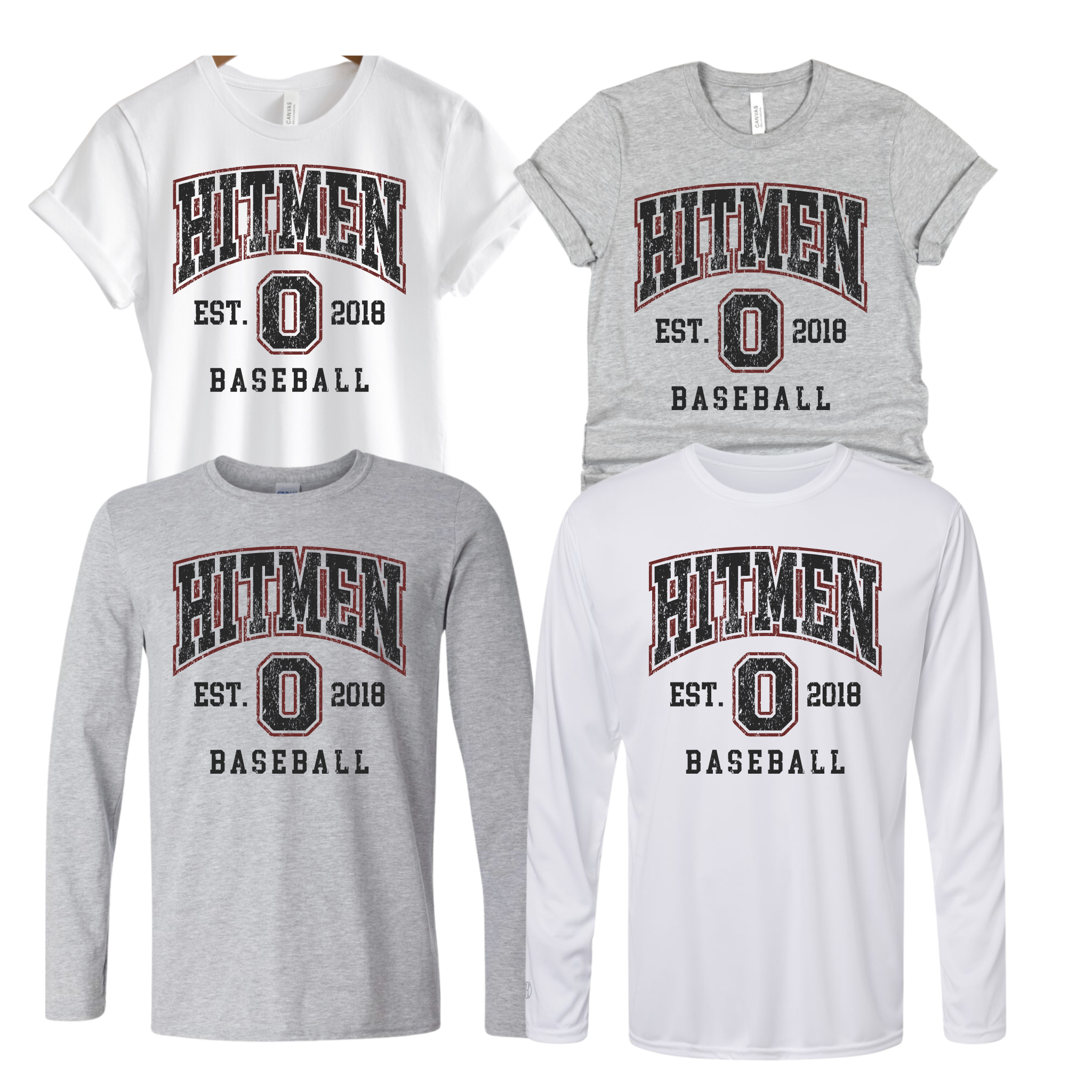 64000- OHIO HITMEN- UNISEX TEE YOUTH & ADULT- THROWBACK FULL