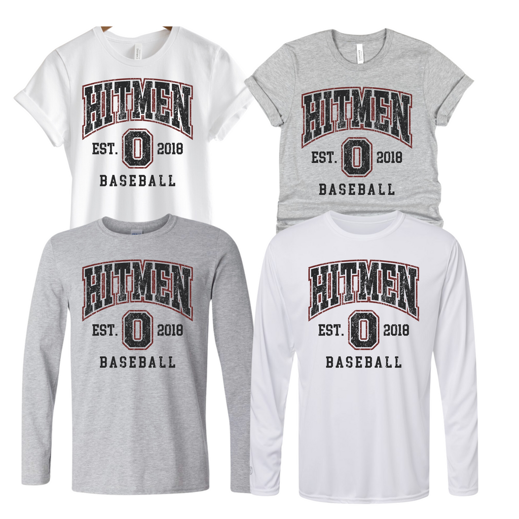 64000- OHIO HITMEN- UNISEX TEE YOUTH & ADULT- THROWBACK FULL