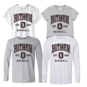 64000- OHIO HITMEN- UNISEX TEE YOUTH & ADULT- THROWBACK FULL