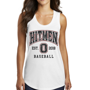 DM138L- OHIO HITMEN- District ® Women’s Perfect Tri ® Racerback Tank- THROWBACK FULL